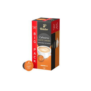 Pachet capsule Tchibo Cafissimo Caffe Crema Vollmundig (Rich Aroma) 30 buc., cafea, cafea paduri, capsule tchibo, pachet capsule tchibo, 30 capsule tchibo caffe crema, cafea paduri tchibo, tchibo caffe crema, caffe crema vollumundig, vollumundig, tchibo c
