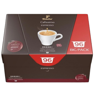 Tchibo Espresso Kraftig Intens contin o cafea tare, cu doar 70% Arabica, cu note fine de caramel, care completeaza gama Tchibo pentru capsulele Caffitally.