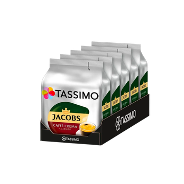 Pachet Tassimo Jacobs Caffe Crema Classico 80 capsule cafea, Tassimo, Tassimo Jacobs Caffe Crema Classico, Jacobs Caffe Crema Classico, Caffe Crema Classico, cafea capsule, capsule Tassimo Jacobs Caffe Crema Classico, capsule tassimo, capsule jacobs 