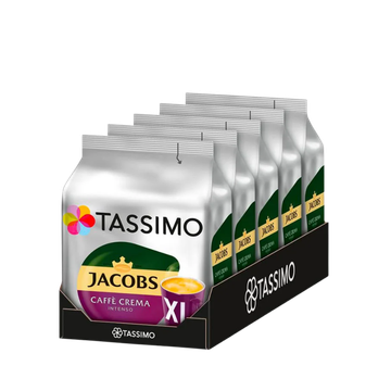 Pachet Tassimo Jacobs Caffe Crema Intenso XL 80 capsule cafea, Tassimo Jacobs Caffe Crema Intenso XL 16 capsule cafea, Tassimo Jacobs, capsule cafea tassimo, capsule tassimo, Tassimo Jacobs Caffe Crema Classico XL, cafea tassimo, tassimo Jacobs Caffe Crem