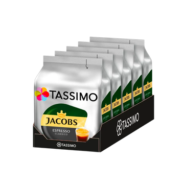 Pachet Tassimo Jacobs Espresso Classico 80 capsule cafea, Tassimo Jacobs, capsule cafea tassimo, capsule tassimo, Tassimo Espresso Classico, cafea tassimo, tassimo Jacobs espresso