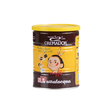 Passalacqua Cremador, cafea macinata 250gr, cafea cutie metalica, Passalacqua macinata, cafea passalacqua, cafea macinata 250g, cafea macinata cutie metalica, cafea passalacqua 250g