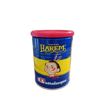Passalacqua Harem cafea macinata 250g cutie metalica, cafea macinata premium, Passalacqua harem, passalacqua macinata, cafea passalacqua, cafea passalacqua 250g, cafea macinata 250g, passalacqua harem 250g