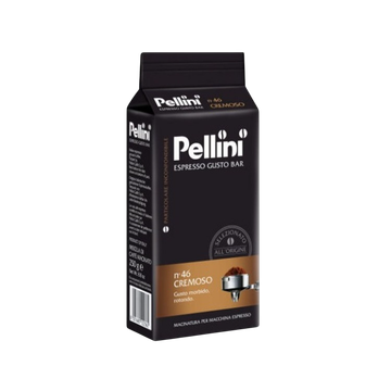 Pellini, Pellini Espresso Bar N. 46 Cremoso 250gr cafea macinata 250gr cafea macinata, Pellini N. 20 Cremoso, pellini cremoso, cafea premium pellini, cafea barista, cafea macinata arabica