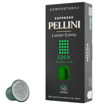 Pellini Luxury Eden 10 capsule compatibile Nespresso