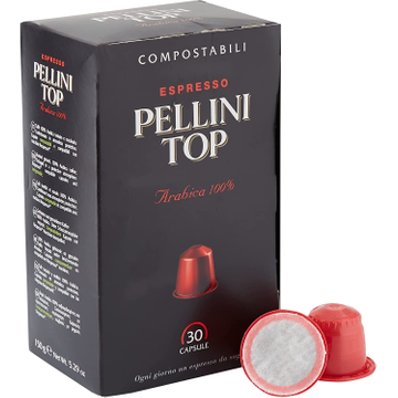 Pellini Top 30 capsule compatibile Nespresso, capsule compatibile Nespresso, pellini nespresso, pellini top nespresso, Pellini Magnifico capsule, Pellini Bio Organic capsule, capsule compatibile Nespresso, pellini nespresso, cafea bio, cafea organica, cap