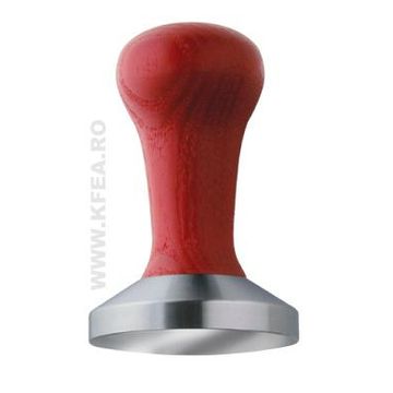 Motta tamper maner lemn rosu 57mm