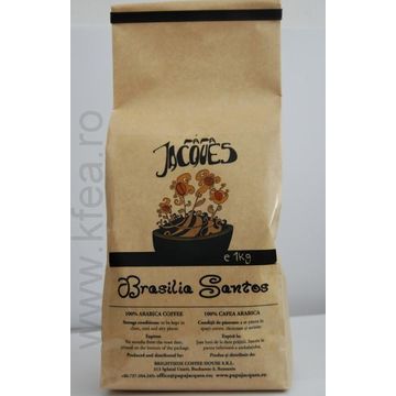 Cafea boabe proaspat prajita Brasilia Santos 1kg