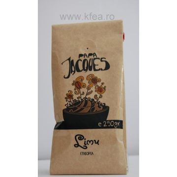 Cafea boabe proaspat prajita de origine Limu Etiopia 250g