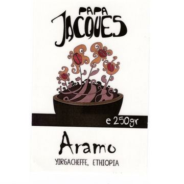 Papa Jacques cafea boabe proaspat prajita Aramo, Ethiopia 250gr