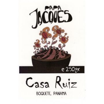 Papa Jacques cafea boabe proaspat prajita Casa Ruiz, Panama 250gr