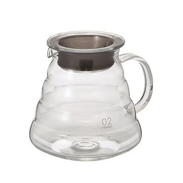 Hario V60 Range Server XGS-60TB carafa sticla marimea 02