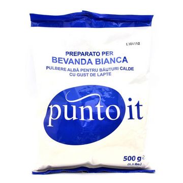 Pulbere alba eco Punto IT cu aroma lapte 500gr