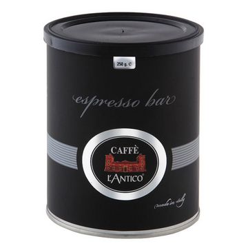 L`Antico Espresso Bar cafea macinata cutie metalica 250gr