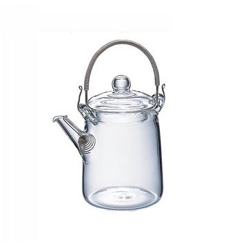 Ceainic Hario Asian Teapot maner metalic 220ml