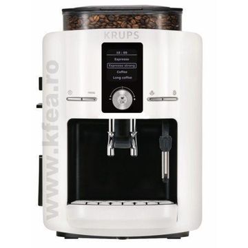 Krups EA 8245 Espresso Front Piano Alb