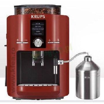 Krups EA 8255 Espresso Front Piano Rosu