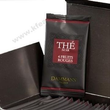 Dammann Quatre Fruits Rouges ceai negru 24 pliculete