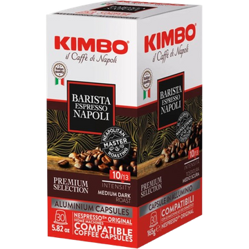 Kimbo Barista Espresso Napoli, capsule cafea compatibile Nespresso, capsule nespresso, cafea nespresso, kimbo nespresso