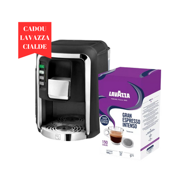 SGL Podsy aparat cialde ESE base negru + Lavazza Gran Espresso Intenso cialde ESE 150 buc CADOU, Borbone Miscela Oro cialde ESE 50 buc, cialde ese Borbone, cialde, paduri cafea, paduri Borbone, Lavazza Crema e Gusto cialde ESE 50 buc, cafea monodoze, cafe
