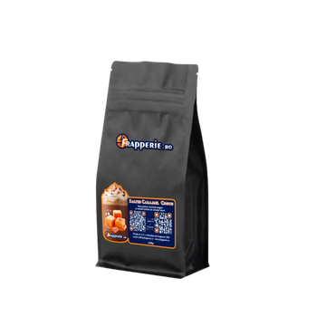 Pudră Salted Caramel ciocolată caldă 1kg, Salted Caramel, pudră ciocolată caldă, ciocolată caldă caramel sărat, ciocolată 1kg, ciocolată instant, băutură caldă caramel, ciocolată aromată, pudră cacao caramel, băutură dulce, ciocolată pentru acasă, ciocola