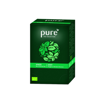 Pure Tea Selection ceai menta 25 buc, Pure Tea Selection, Pure Tea ceai menta, ceai de menta, ceai menta 25 plicuri, ceai de menta 25 plicuri, ceai menta la plic, infuzie de menta, ceai de plante, ceai herbal, ceai fara cofeina, Pure Tea Selection menta
