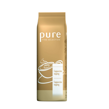 Pure Topping Cappuccino 1kg, cappuccino, cappuccino instant, vending, cappuccino vending, pure, pure cappuccino 