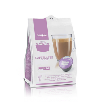 Gimoka Puro Aroma CaffeLatte capsule compatibile Dolce Gusto 16 buc