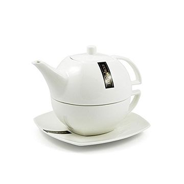 Richmont Tea For One set ceainic alb din ceramica