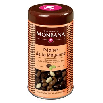 Monbana stafide invelite in ciocolata 200gr 