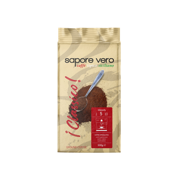Sapore Vero Classico cafea macinata 500g, Sapore Vero Classico, cafea macinata 500g, cafea macinata 500g Sapore, cafea macinata, cafea 500g, cafea sapore