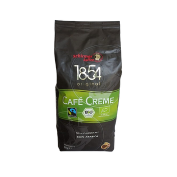 cafea schirmer, cafea boabe, cafea, cafea schirmer 1kg, Schirmer 1854, Bio, Fairtrade, Cafe Creme, 1kg cafea boabe