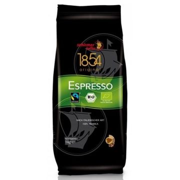Schirmer 1854, Bio, Fairtrade, espresso, 1kg cafea boabe, cafea, cafea schirmer, cafea boabe schrimer, cafea macinata