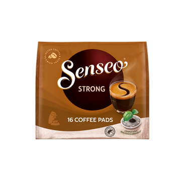 Senseo Strong JDE 16 paduri, Senseo, paduri Senseo, capsule Senseo, aparat Senseo, Senseo Strong JDE, Senseo Strong paduri, cafea Senseo, paduri cafea, 16 paduri Senseo