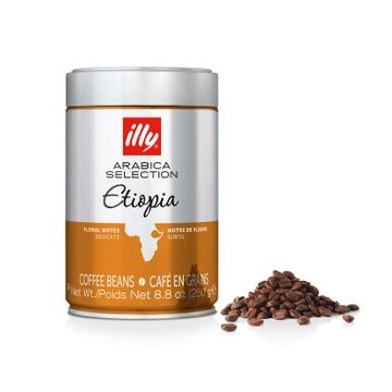 Illy Etiopia cafea boabe 250g, illy, illy etiopia 250g, illy monorigine etiopia, cafea illy, cafea illy boabe, monoarabica, illy monoarabica, illy 250