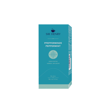 Sir Henry Peppermint ceai 25 plicuri, Sir Henry Peppermint, ceai Sir Henry Peppermint, ceai de menta, ceai peppermint, ceai menta 25 plicuri, ceai de menta la plic, infuzie de menta, ceai herbal, ceai la plic, ceai Sir Henry 25 plicuri, ceai fara cofeina