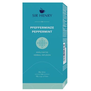 Sir Henry ceai menta 25 plicuri, Sir Henry Tea Green Lemon ceai verde cu lamaie, ceai sir henry, ceai menta, ceai premium, ceai infuzabil, pure tea, ceai negru