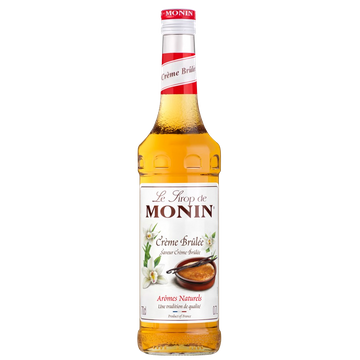 Monin Premium Sirop Creme Brulee pentru cafea 700ml, sirop monin, monin creme brulee, monin sirop creme brulee, monin sirop 700ml