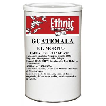 Ethnic Plantation Coffee Guatemala El Morito 300g cafea proaspat prajta boabe