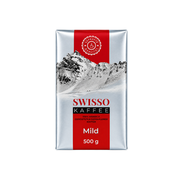 Swisso Kaffee Mild 500g cafea macinata, Swisso Kaffee Mild 500g, cafea macinata, cafea macinata Swisso, cafea macinata Mild, cafea macinata 500g, cafea aparat, Kaffe Mild