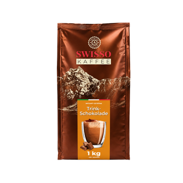 Swisso Kaffee Trink Schocolade 1kg ciocolata calda, Swisso Kaffee Trink Schocolade, 1kg ciocolata calda, ciocolata calda Swisso,  ciocolata calda plic, ciocolata fierbinte, ciocolata calda bar,  ciocolata calda premium