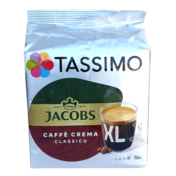 Tassimo Jacobs, capsule cafea tassimo, capsule tassimo, Tassimo Jacobs Caffe Crema Classico XL, cafea tassimo, tassimo Jacobs Caffe Crema, capsule jacobs, capsule jacobs tassimo, capsule caffe crema jacobs
