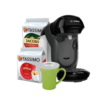Tassimo Style Bosch TAS112E aparat capsule cafea negru + cana cafea , Tassimo Style Bosch TAS112E aparat capsule cafea negru, espressor Bosch capsule, aparat cafea Bosch,  espressor automat capsule, Tassimo Finesse Bosch
