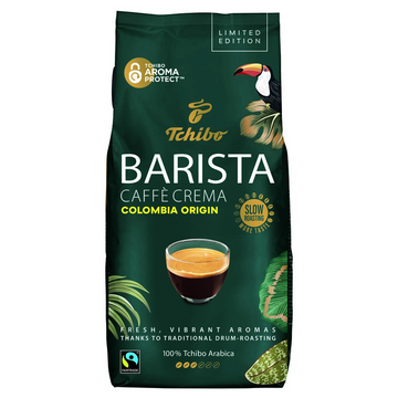 Tchibo Barista Caffe Crema Columbia cafea boabe, cafea boabe, cafea tchibo, cafea boabe tchibo, tchibo origine, cafea tchibo origine, tchibo caffe crema, cafea boabe 1kg, cafea boabe ieftina