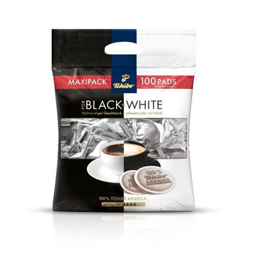 Tchibo  Black N'White poduri 100 bucati - OFERTA LIMITATA
