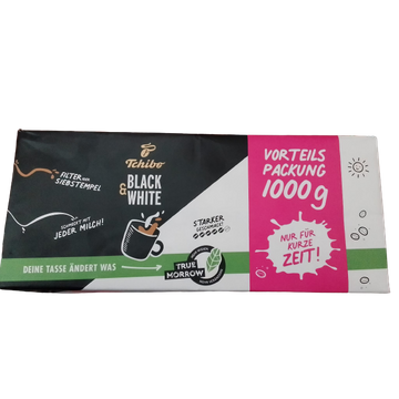 Tchibo Black 'N White 4x250g cafea macinata, cafea black n white, tchibo cafea, cafea macinata tchibo, tchibo cafea 500g, cafea tchibo, tchibo privat kaffee, cafea ieftina, pachet cafea, promo cafea, cafea 2 buc, cafea macinata, cafea macinata pachet