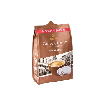 Tchibo Caffe Crema Vollmundig paduri Senseo 36 bucati, paduri Senseo, Senseo, capsule Senseo, poduri Senseo, aparat Senseo cafea, cafea paduri,
