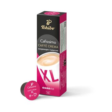 Capsule Tchibo Caffe Crema Barista Edition, Capsule Tchibo Cafissimo, cafea capsule Tchibo espresso, cafea capsule Tchibo Caffe Crema, cafea arabica, cafea robusta Capsule Tchibo Cafissimo XL Caffe Crema WakeUP Coffee