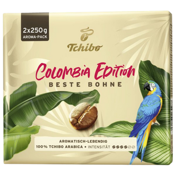 Tchibo Colombia Beste Bohne 2x250g cafea macinata