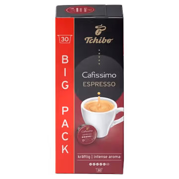 Pachet capsule Tchibo Cafissimo Espresso Kraftig (Intense Aroma) 30 buc.